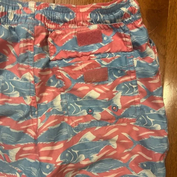 Vineyard Vines Coral Boys Swim Shorts 7 - Picture 4 of 5